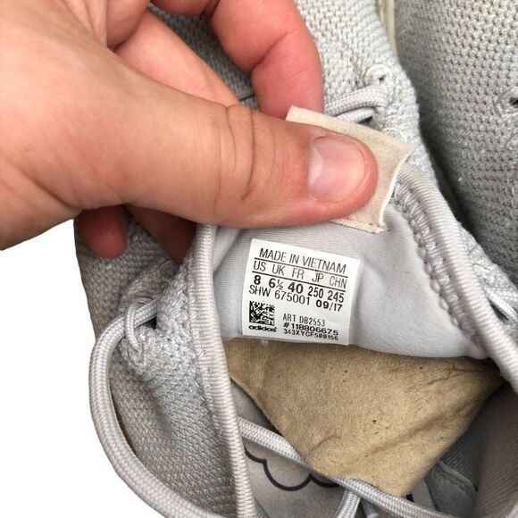 Rare 2017 Adidas X Pharrell Hu Tennis Sneakers Size 8W - Picture 12 of 15